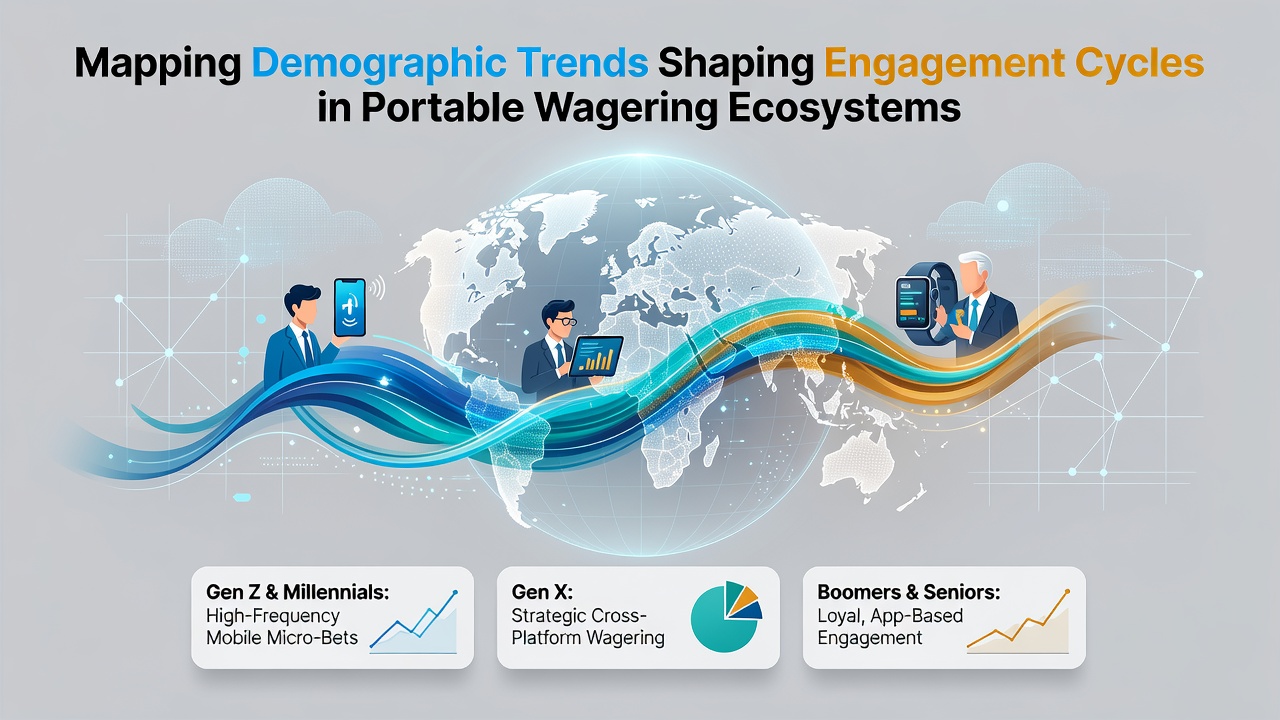 Demographic data visualization showing age and location patterns in mobile wagering platforms during summer 2026